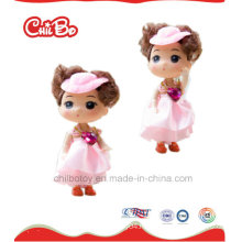 Lovely Children High Quality Toy Pink Plastic Dolls, Pretty